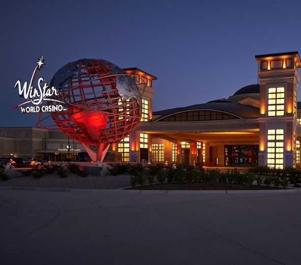 Winstar World Casino And Resort Thackerville Oklahoma Exterior